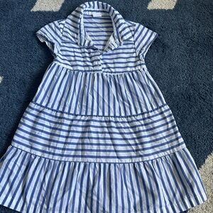 Gap Kids Blue Striped Dress